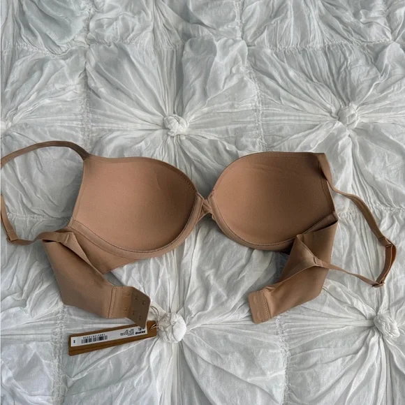 🤎 SKIMS Ultimate Nipple Push-Up Bra 32D - Picture 8 of 8